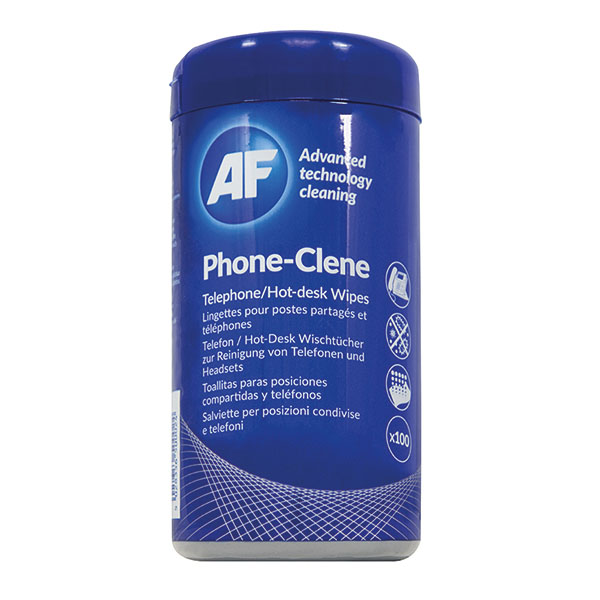 Af Phoneclene 100 Wipes Tub Aphc100T