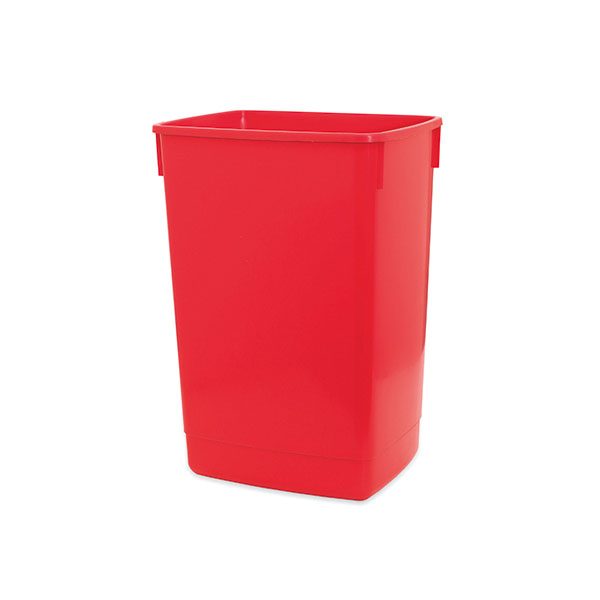 Addis 60 Litre Fliptop Rcycl Bin Red