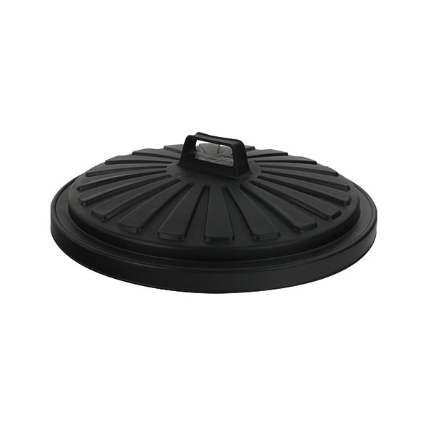 Addis Bin Lid Round Blk For 90L Base