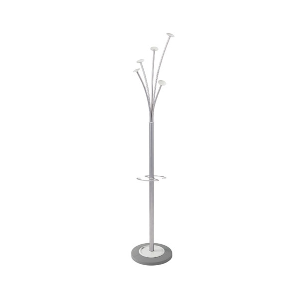 Alba Festival Coat Stand Silver/Wht