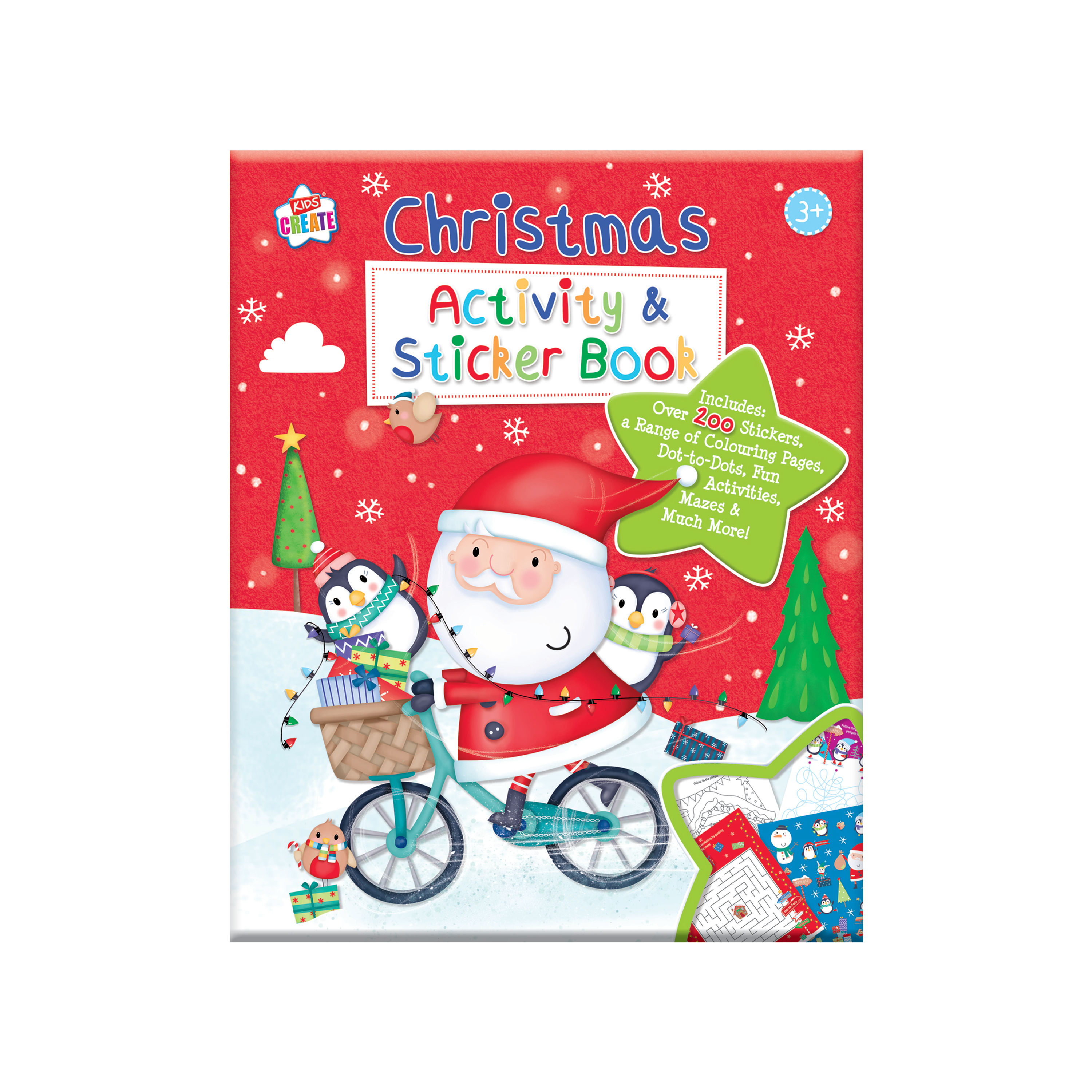 Christmas Sticker Activity Book Pk24 Christmas Sticker Activity Book Pk24