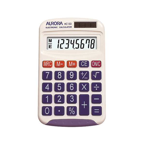 Aurora Pocket Calculator HC133