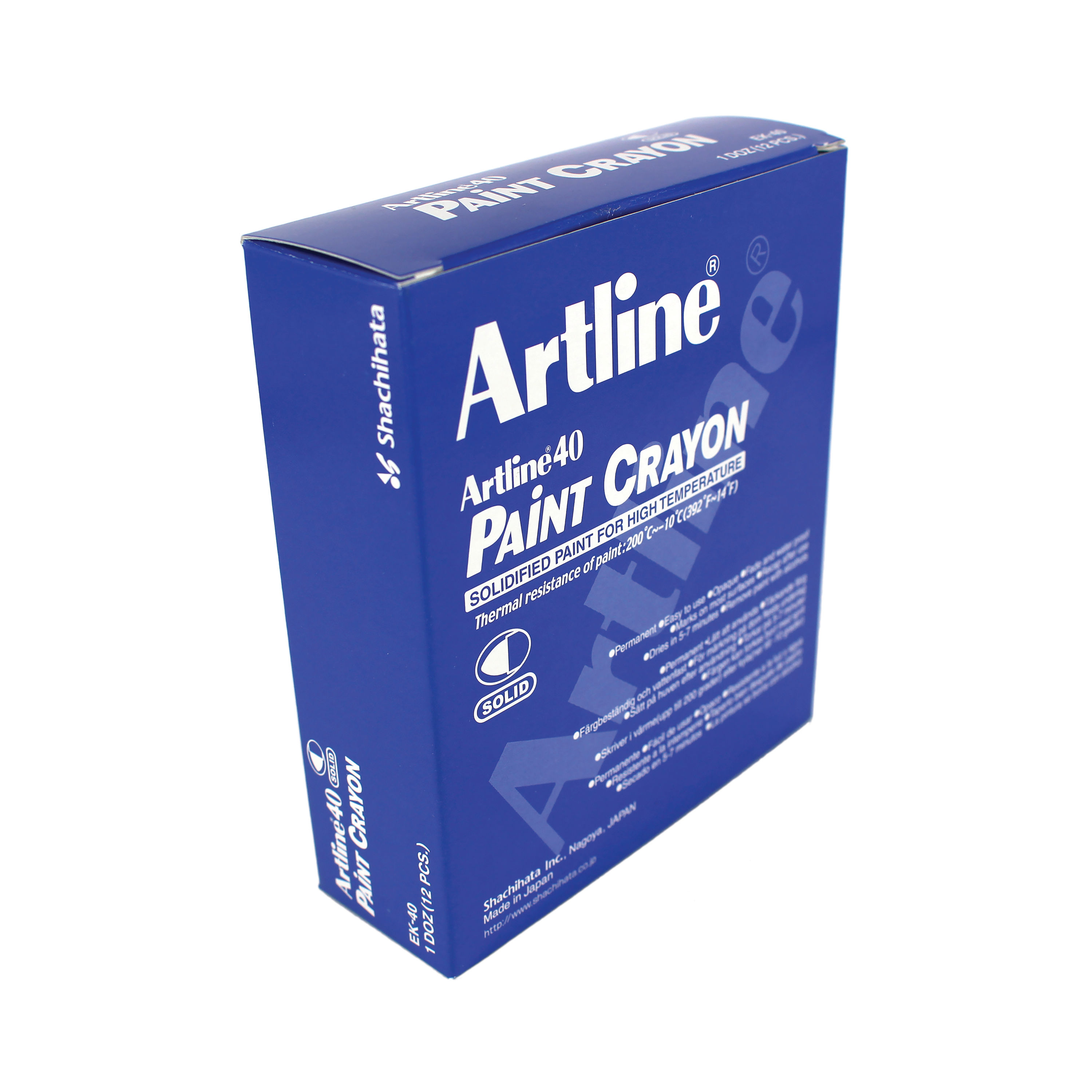 Artline 40 Paint Crayon Mkr Ylw Pk12 Artline 40 Paint Crayon Mkr Ylw Pk12