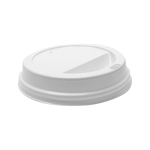 MyCafe Lids 12oz White Pk1000