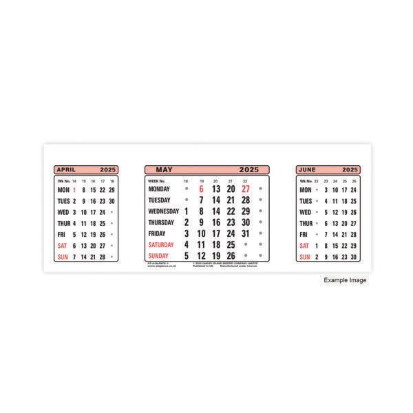 At-A-Glance Calendar Refill 2025