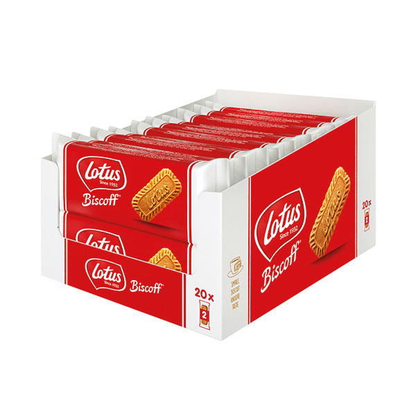 Lotus Biscoff Twin Pk x20 Per Bx Pk6