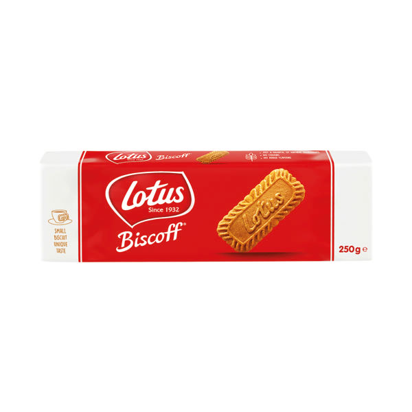 Lotus Biscoff Biscuits 250g Pk10