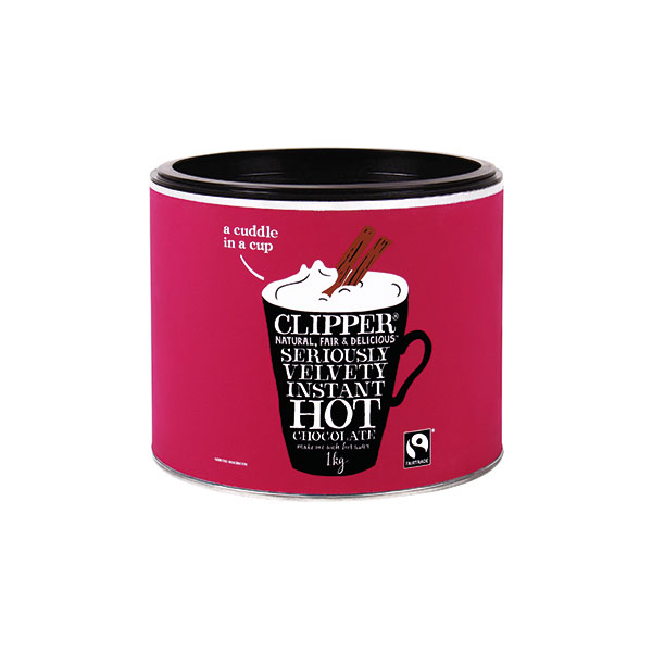 Clipper Organic F/Trade Hot Choc 1kg