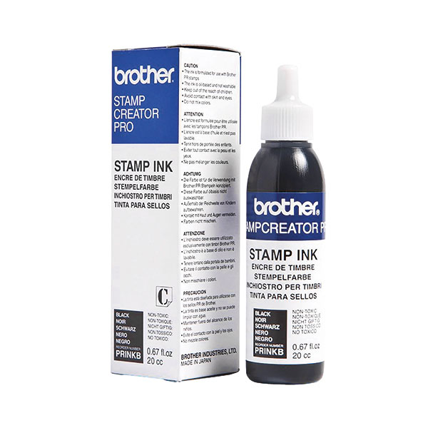 Brother Stamp Ink Refill Blk PRINKB