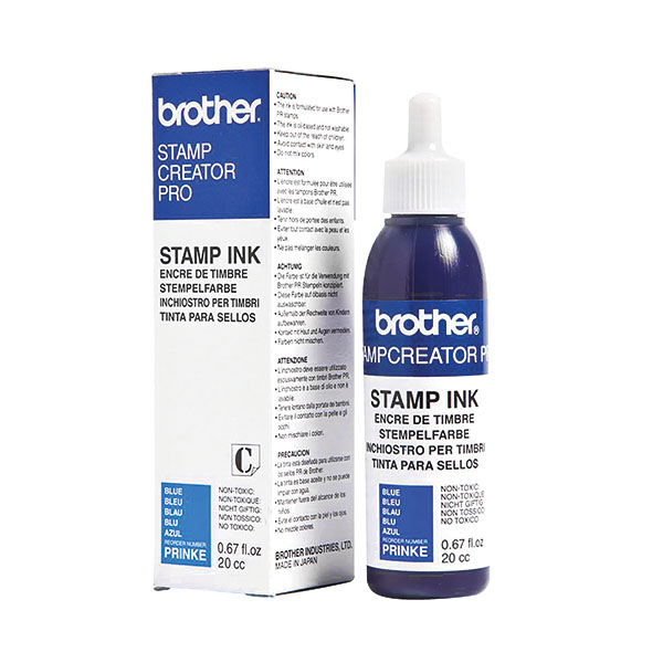 Brother Stamp Ink Refill Blue PRINKE