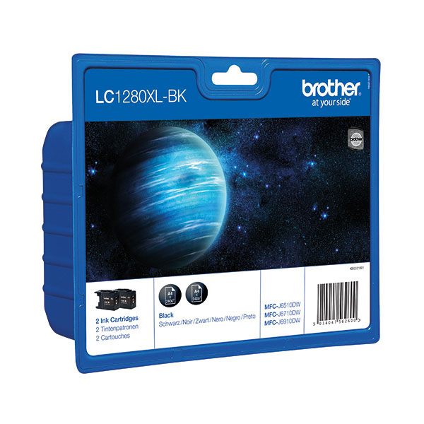 Brother LC1280XL Ink Crt Tpk HY Blk