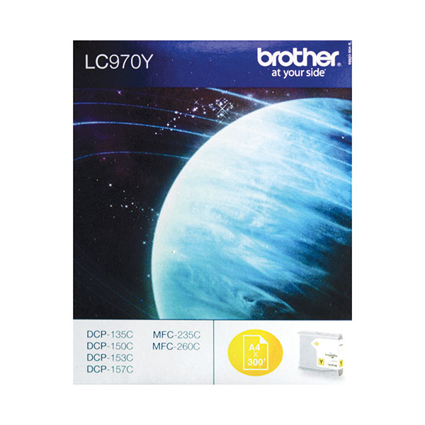 Brother LC970Y Ink Cartridge Yellow