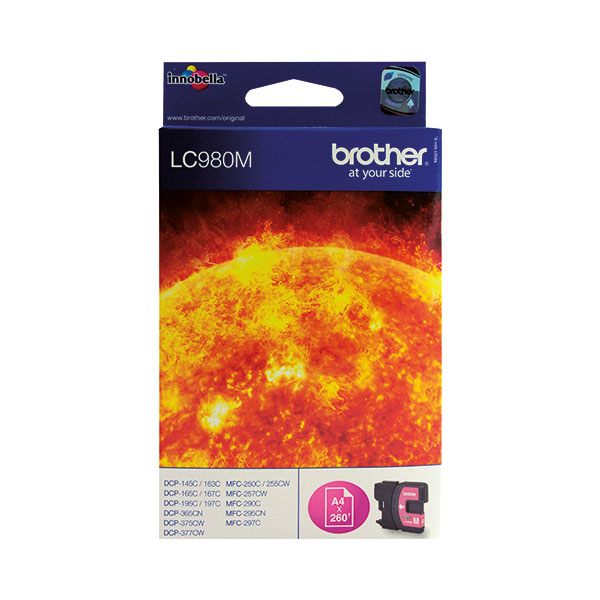 Brother LC980M Ink Cart Magenta
