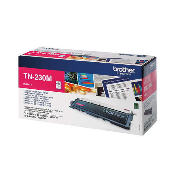 Brother TN-230M Toner Cart Magenta Brother TN-230M Toner Cart Magenta