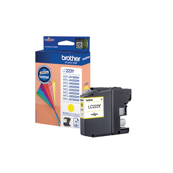 Brother LC223Y Ink Cartridge Yellow