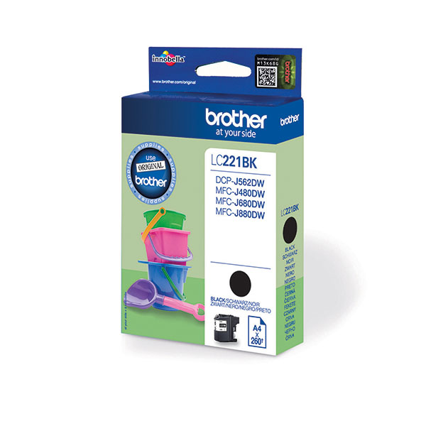 Brother LC221BK Ink Cartridge Black