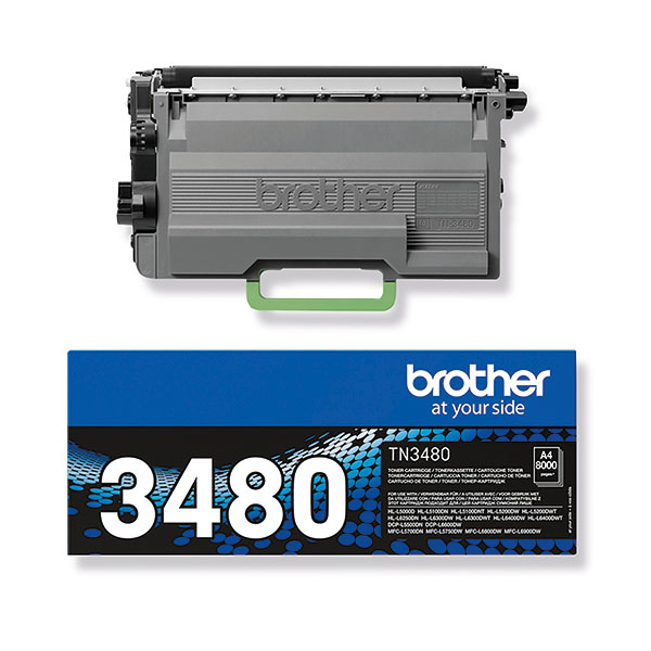 Brother TN-3480 Toner Cart HY Black