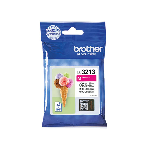 Brother LC3213M Ink Cart HY Magenta