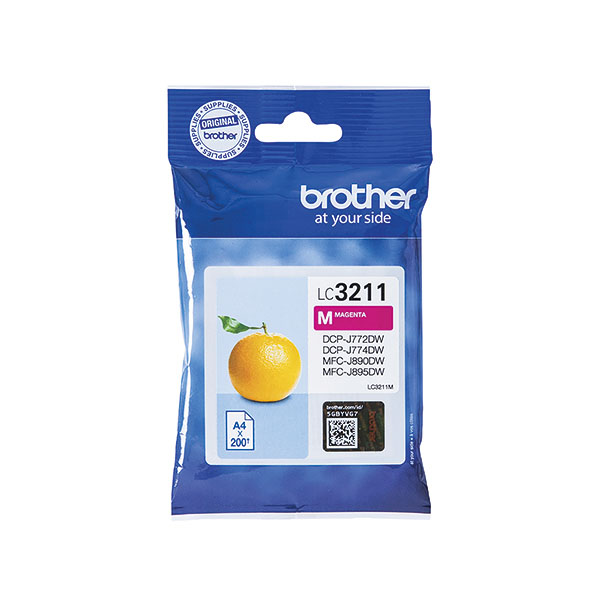 Brother LC3211M Ink Cart Magenta