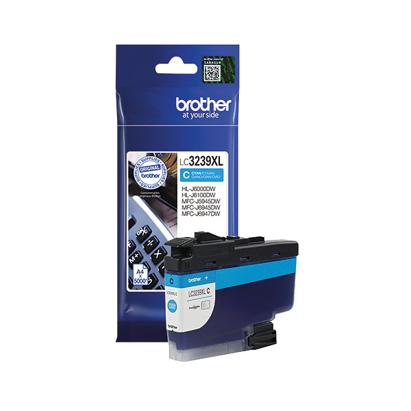 Brother LC3239XLC Ink Cart HY Cyan