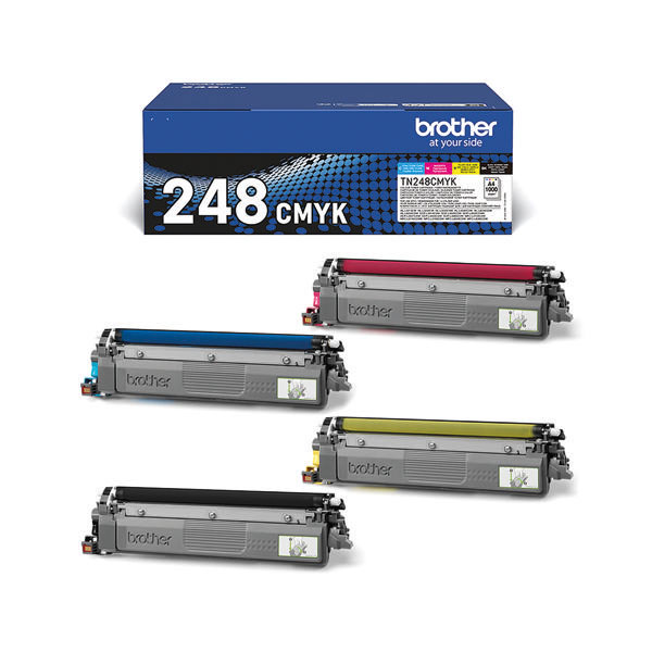 Brother TN248 Toner Val Pk CMYK