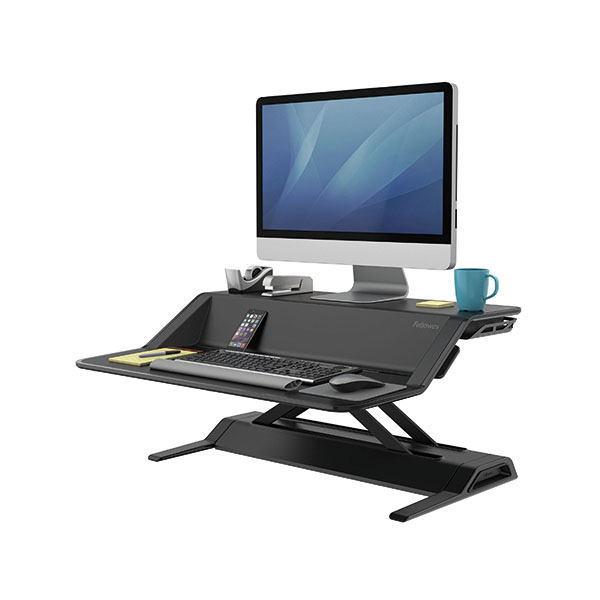 Fellowes Lotus Sit/Stand Wstn Bk