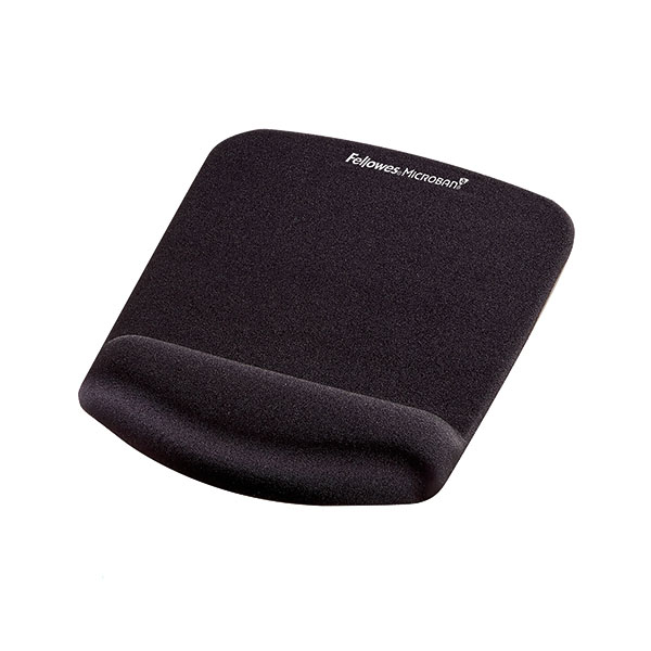 Fellowes Plush Touch Mousepad Black