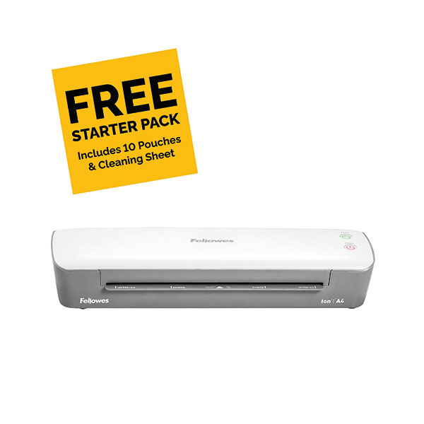 Fellowes Ion Laminator A4 Wht/Grey