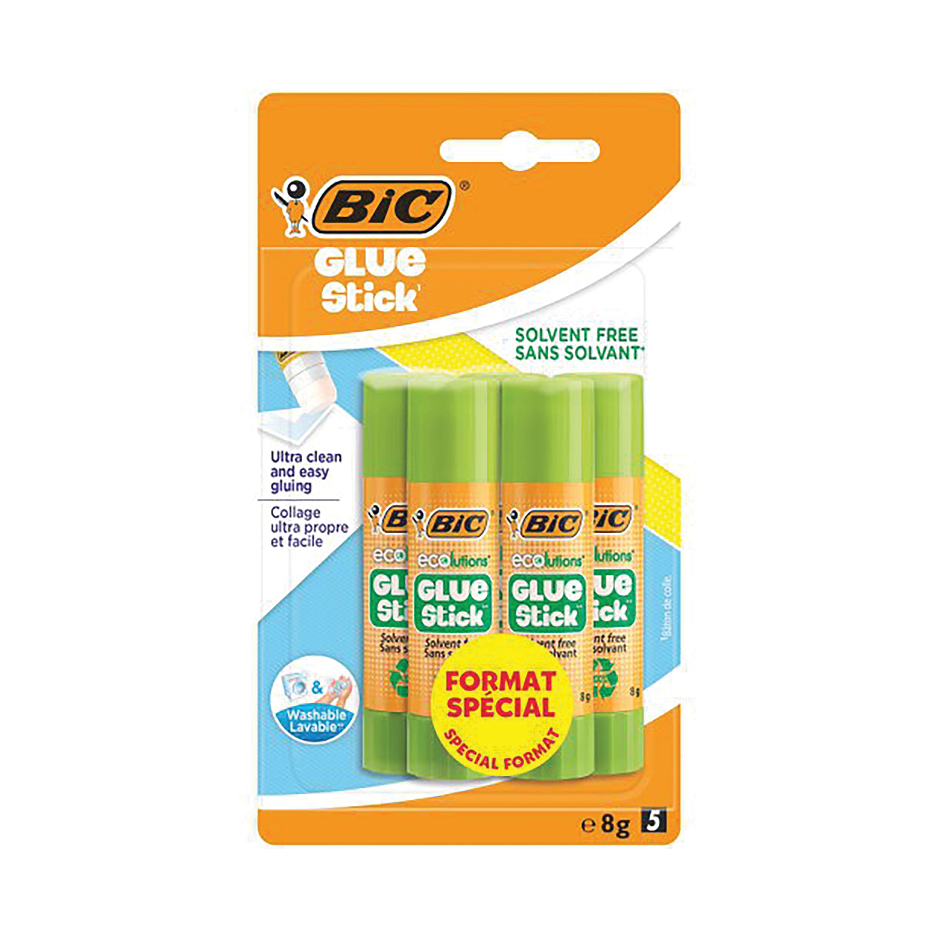 Ecolutions Glue Stick 8g Pk5 Ecolutions Glue Stick 8g Pk5