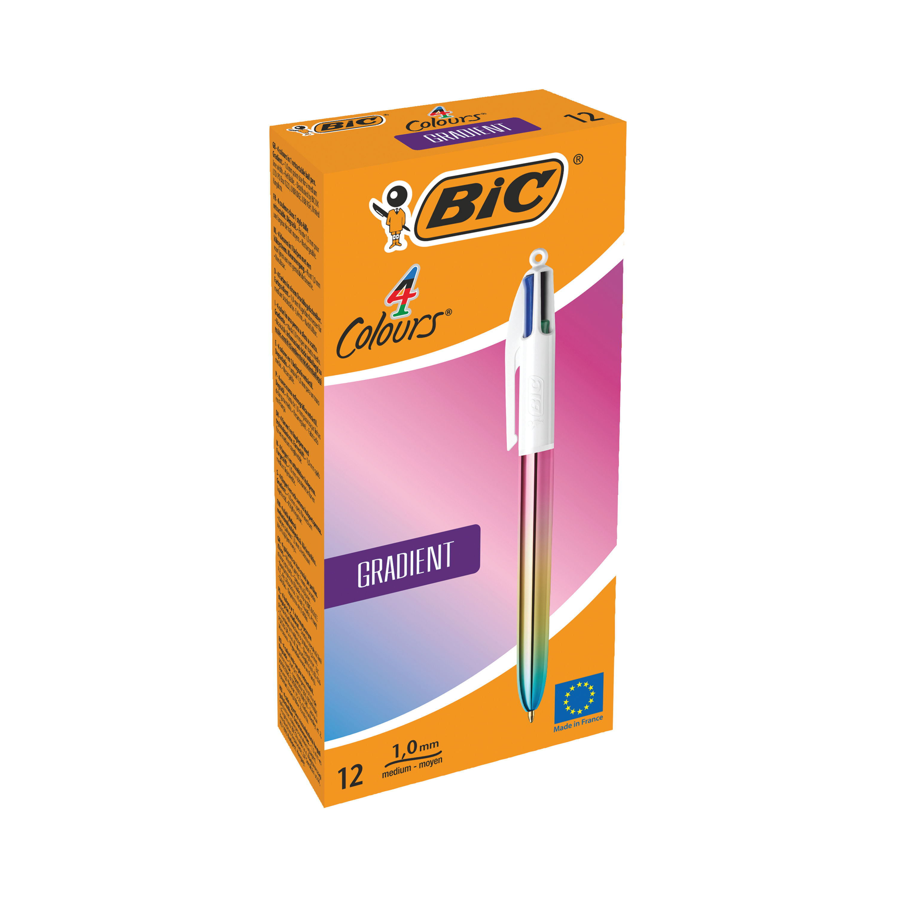 4 Colour Bpen Gradient Barrel Pk12