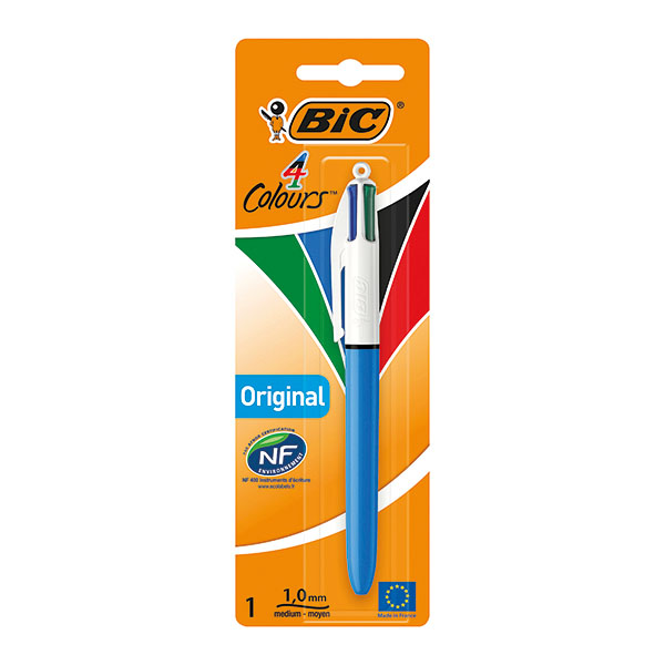 Bic 4 Col Blister 1 Ast Pk10 8032232