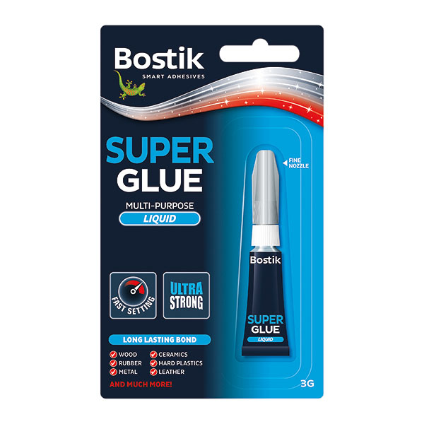 Bostik Super Glue Tube Pk12
