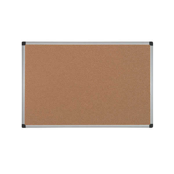 Bi-Office Cork Board 600x900 Alum Fr