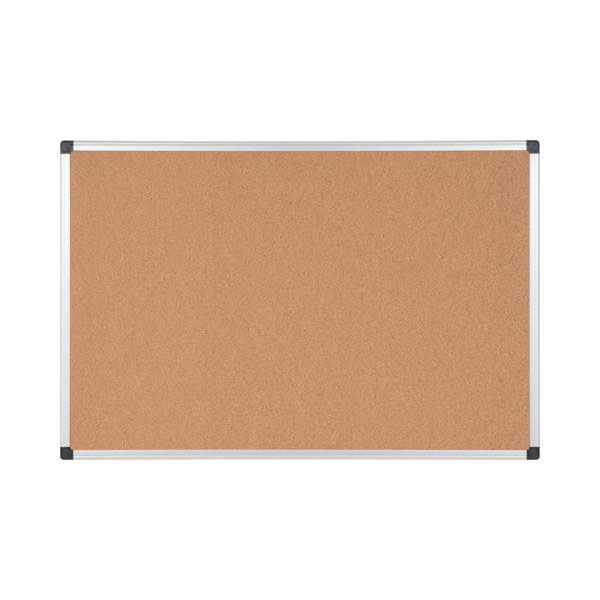 Bi-Office Cork Brd 1200x900 Alum Frm