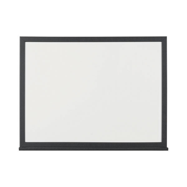 Bi-Office Whtboard 600x450 Blk Frame