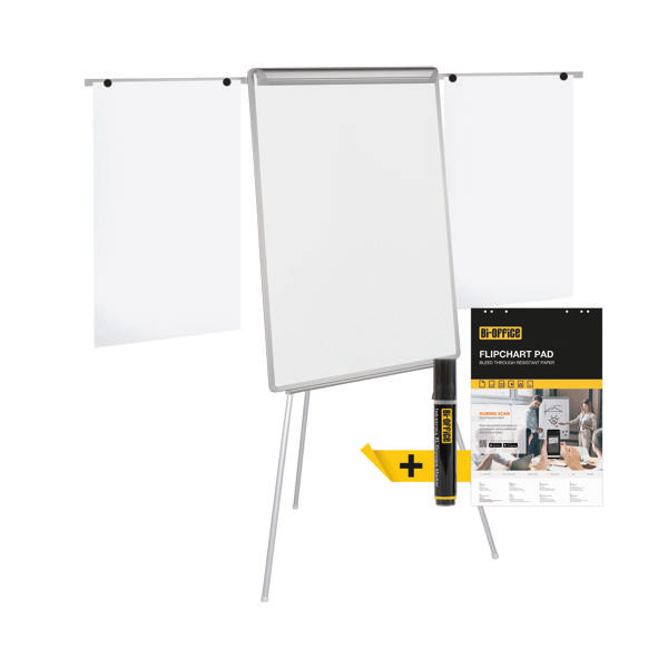 Bi-Office Design Tripod Easel A1 Wht