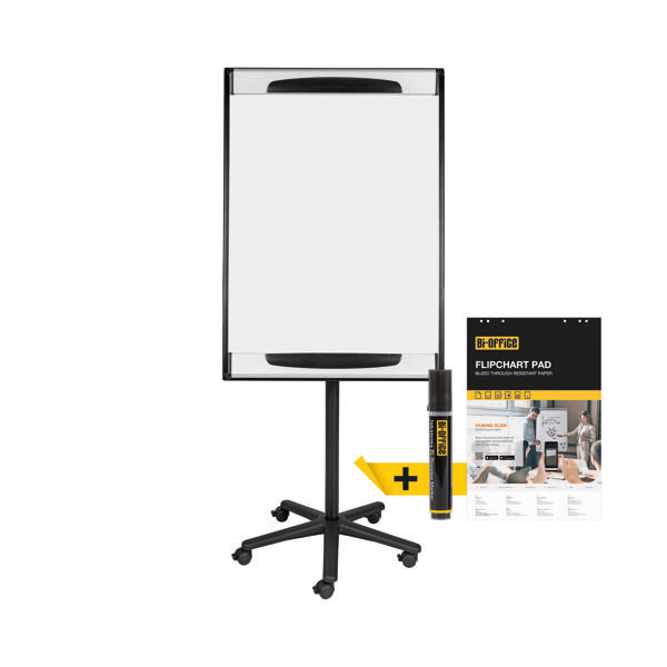 Bi-Office Mob Flipcht Easel 700x1000