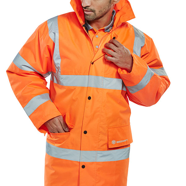 Constructor Hi Vis Jacket Orange 4XL