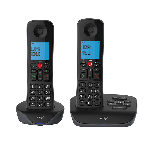 BT Essential DECT TAM Phone Twin