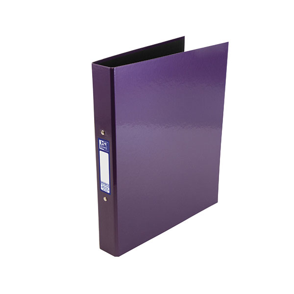 Oxford Ring Binder Lam 25mm A4 Purp