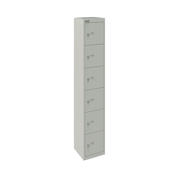 Bisley 6 Door Locker Goose Grey