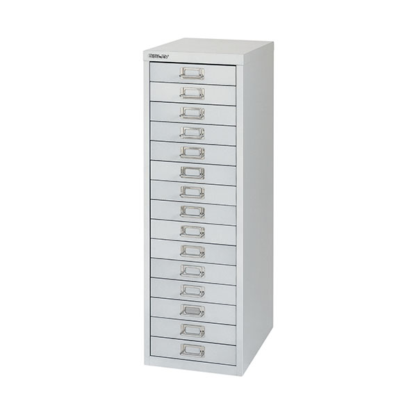 Bisley 15 Mdr Cabinet Silver