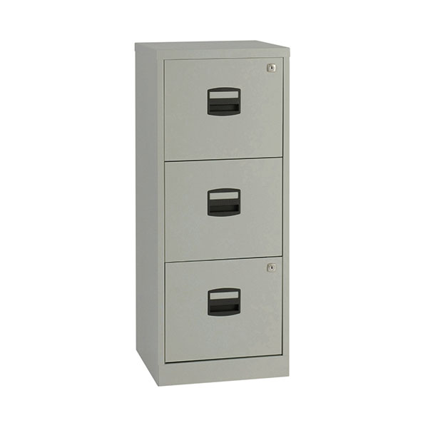 Bisley 3 Drw Filing Cab Grey