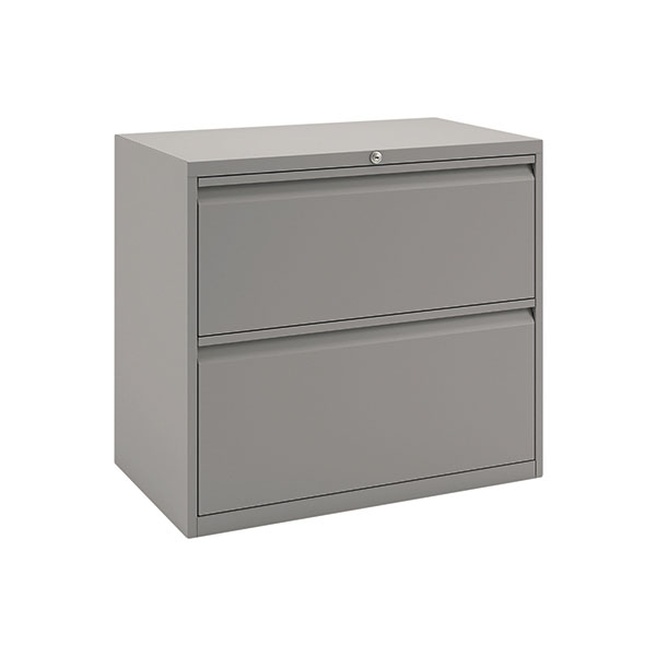 Bisley 2 Drw Filing Cab Goose Grey