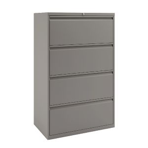 FF Bisley 4 Drawer Unit Goose Grey