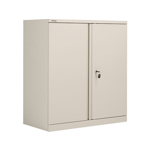 Bisley 2 Door Cupboard Goose Grey