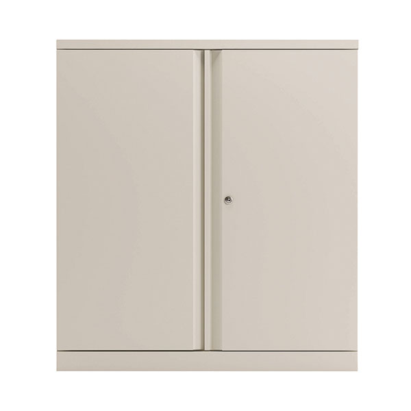 Bisley 2 Door Cupboard Chalk White