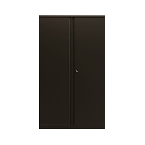 Bisley 2 Door Cupboard Black