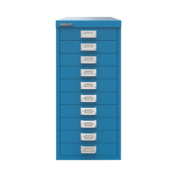 Bisley 10 Mdr Cabinet Azure Blue