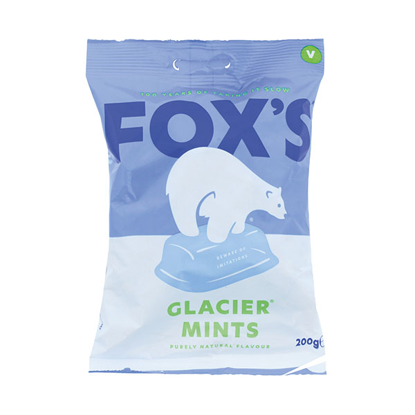 Foxs Glacier Mints 200g Pk12